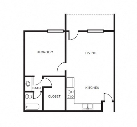 576 sq. ft.